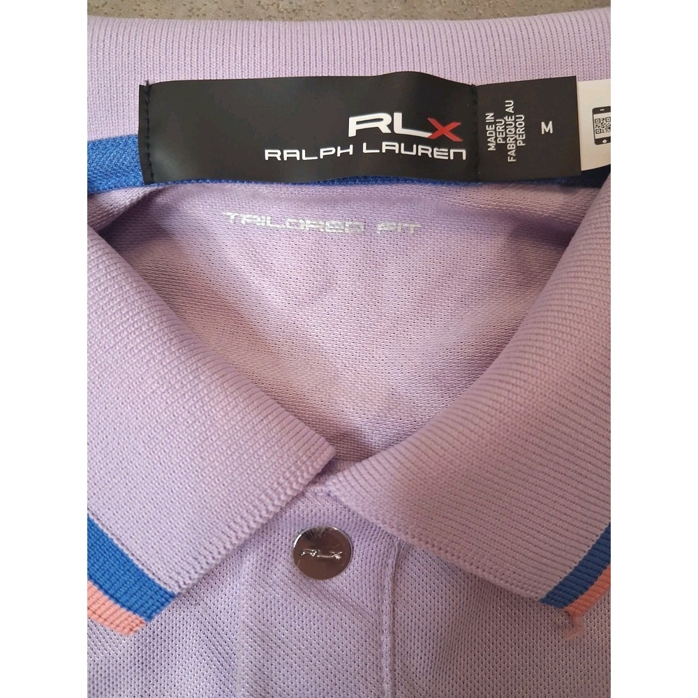 RLX Ralph Lauren Tailored Fit Polo Shirt  Womens Size M Athleisure Golf - Picture 6 of 10